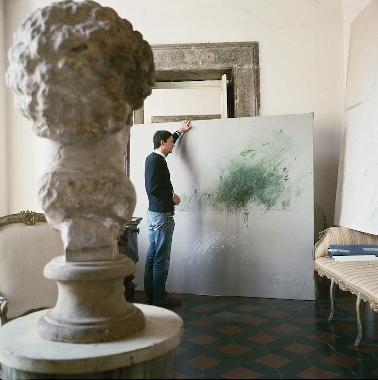 Horst P. Horst, <i></noscript>Cy Twombly in Rome — Untitled #30</i>, 1966, offered by the Art Design Project