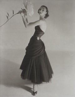 Evelyn Tripp with Flower, 1951