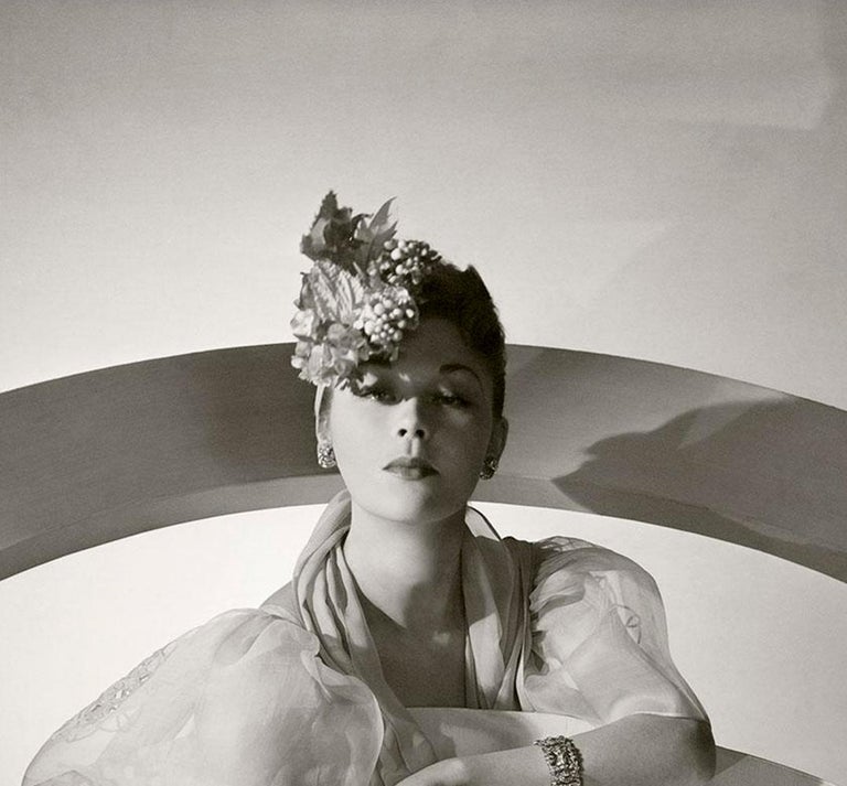 Lud, corsage by Lanvin, jewellery by Mauboussin - Photograph by Horst P. Horst