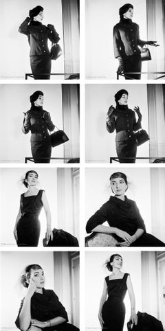 Maria Callas, 1952, 9 archival pigment prints matted in embossed a portfolio box