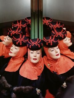 Vintage Fashion in Color - Muriel Maxwell, Hat by Lilly Dache