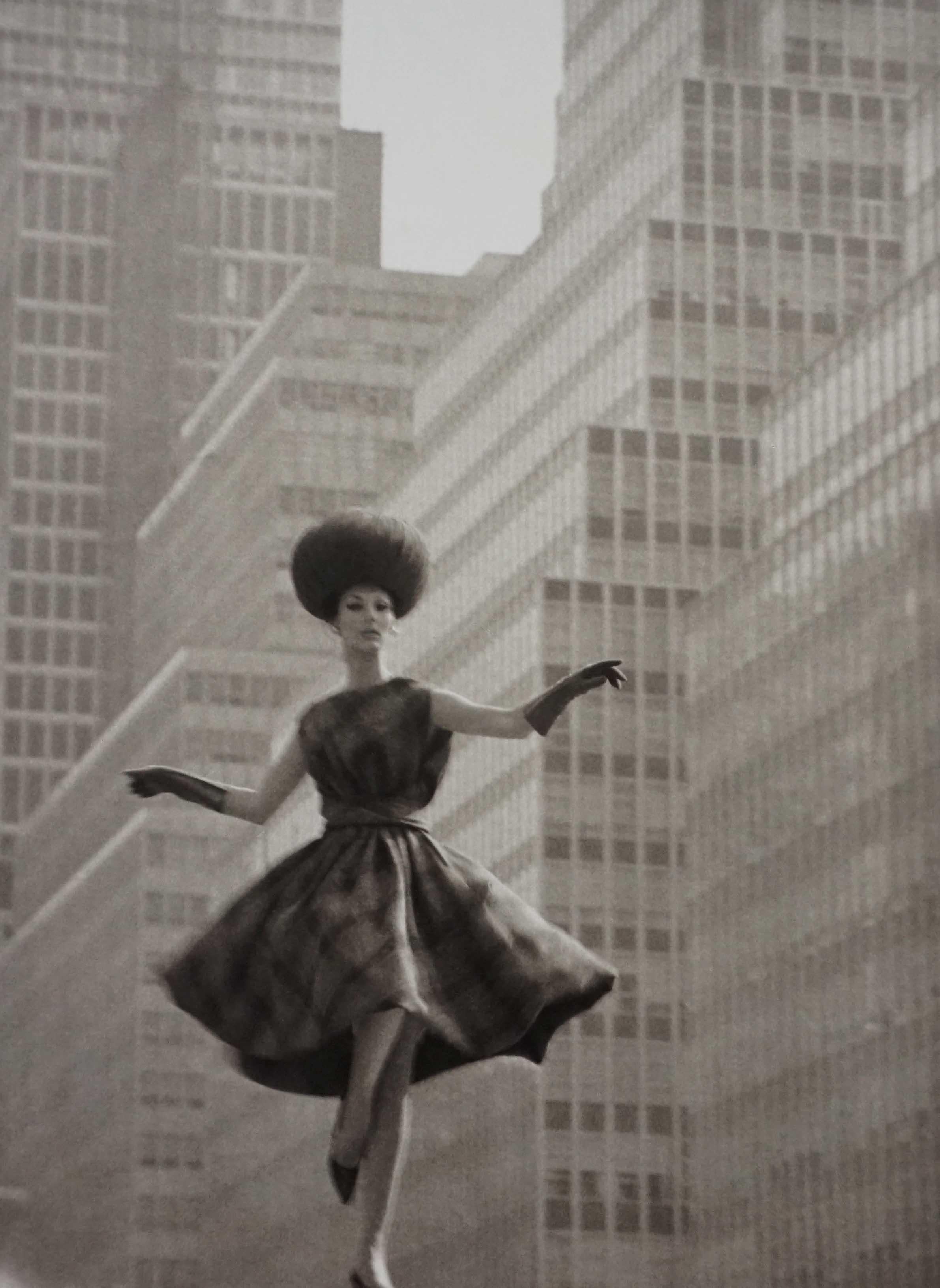 Horst P. Horst Black and White Photograph - Park Ave Fashion, 1962
