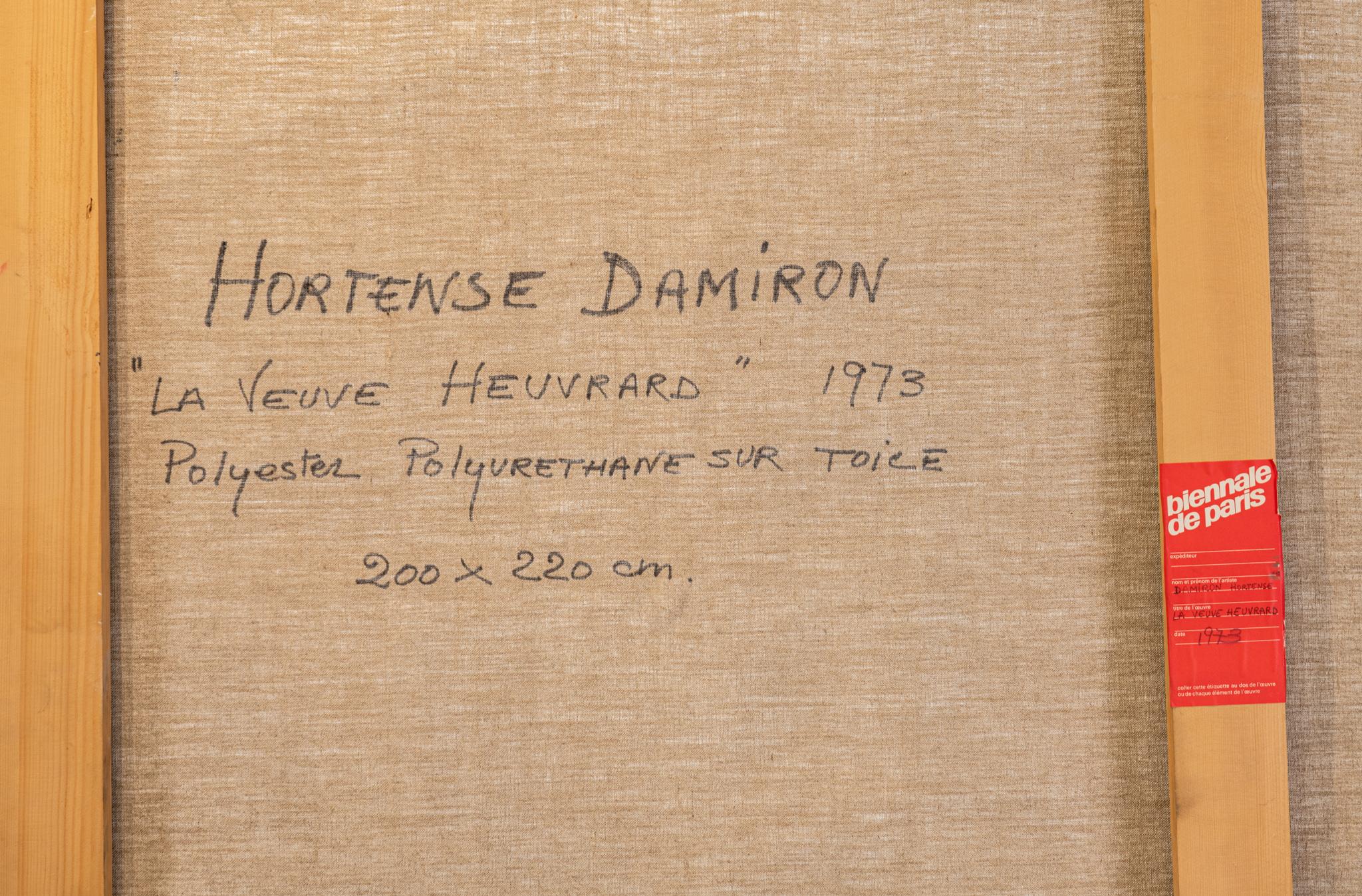 Canvas Hortense Damiron , 