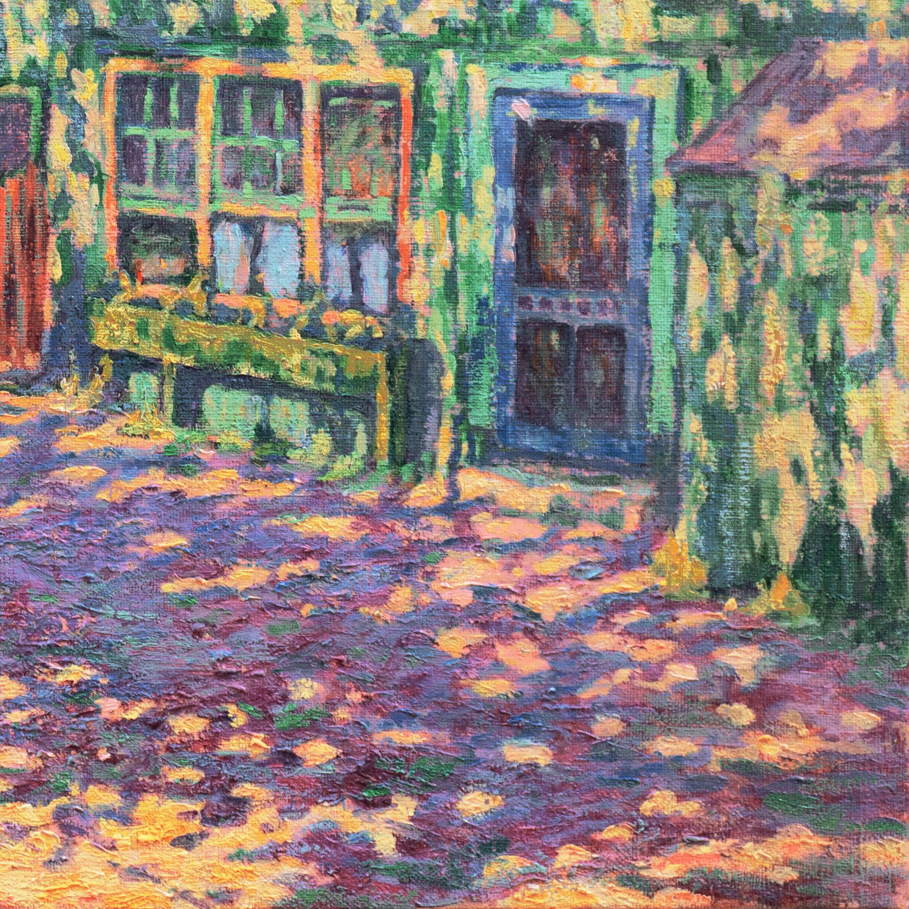 „Old Country Store, Ontario“, Kanada, Maler Eleven, Postimpressionistisches Ölgemälde im Angebot 2