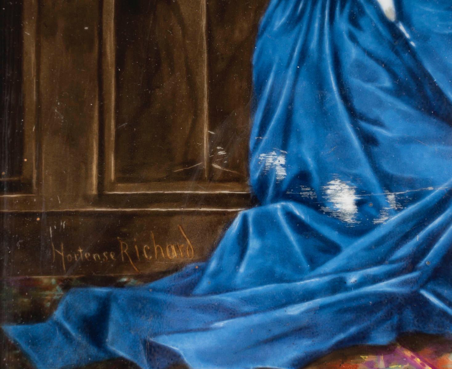 Laccato Hortense Richard (1858-1940) 