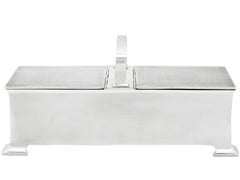 Horton & Allday Antique Sterling Silver Cigarette Box