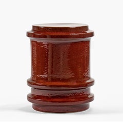 Horton Dark Red Side Table