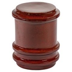 Horton Dark Red Side Table