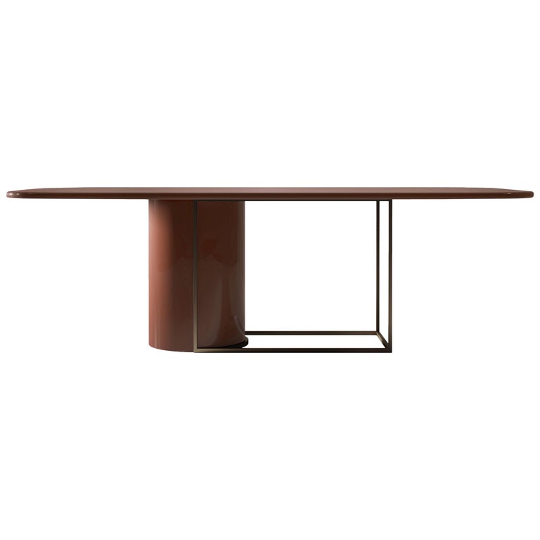 Horus Contemporary Dining Table In Wood, Round Table Eureka Ca