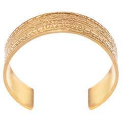 Horus Cuff in 14k Yellow Gold