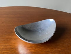 Hoselton Studios Solid Aluminum Biomorphic Bowl / Tray, Canada, 1970's
