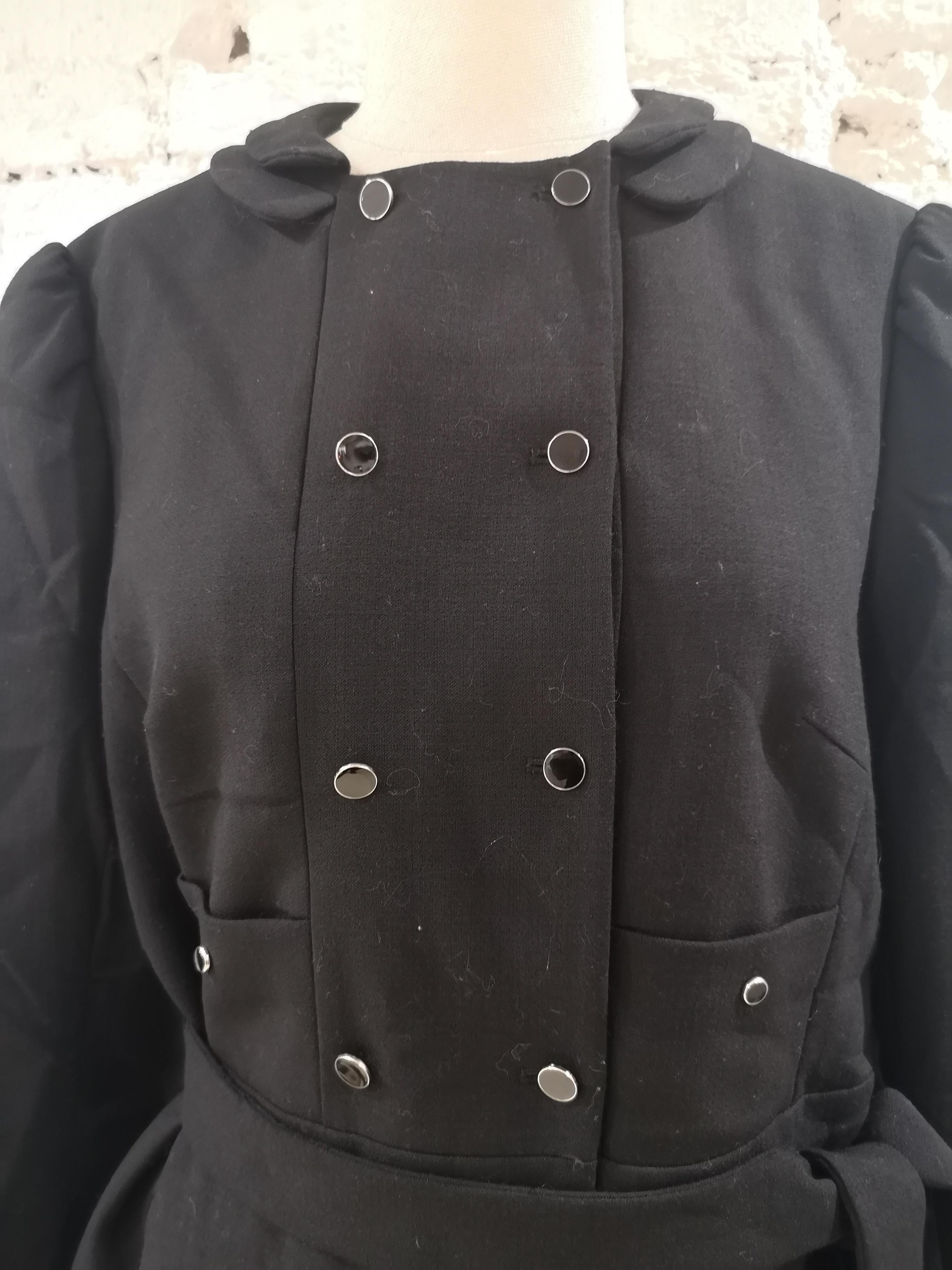 Hoss black coat size 40 it