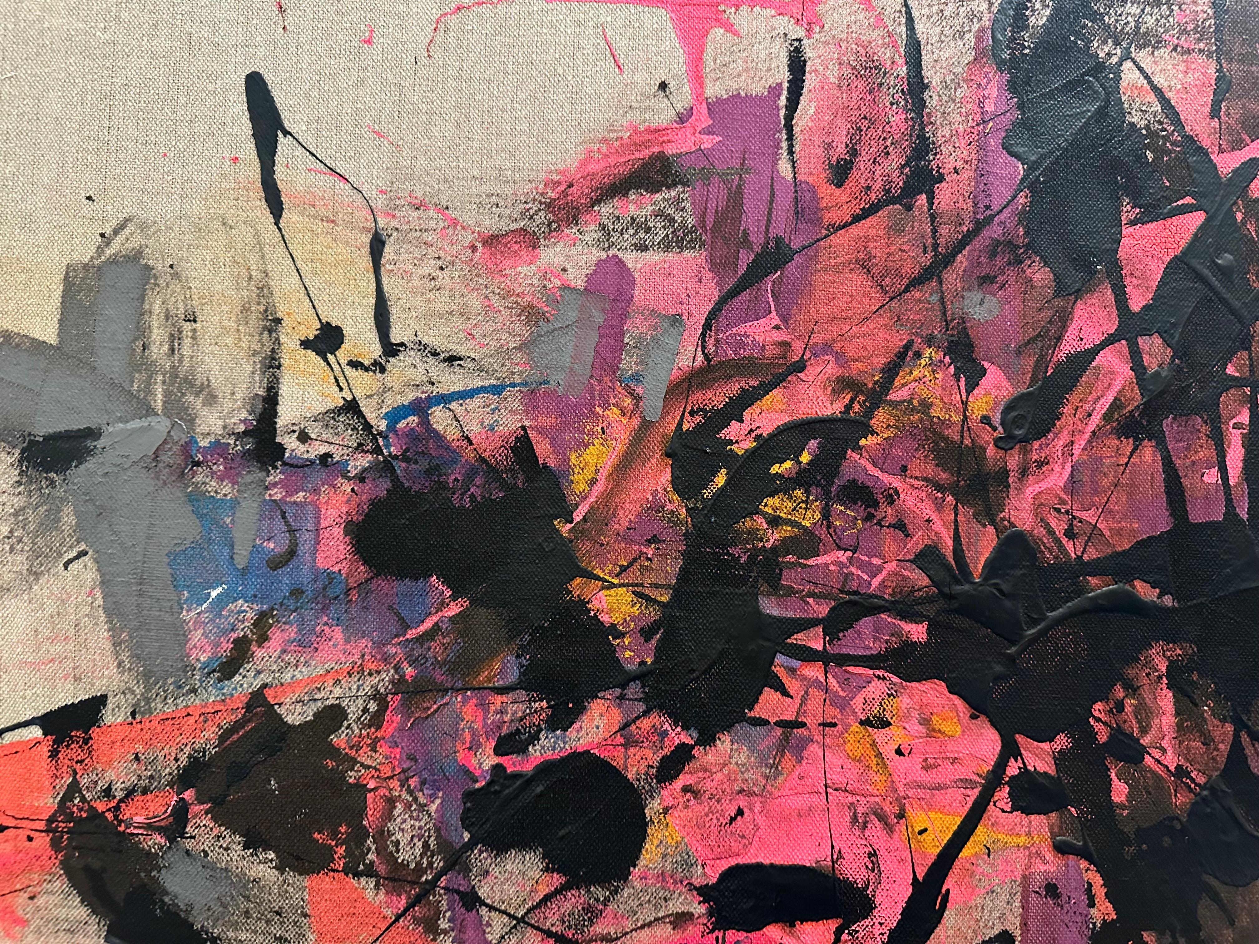 acrylic painting on linen