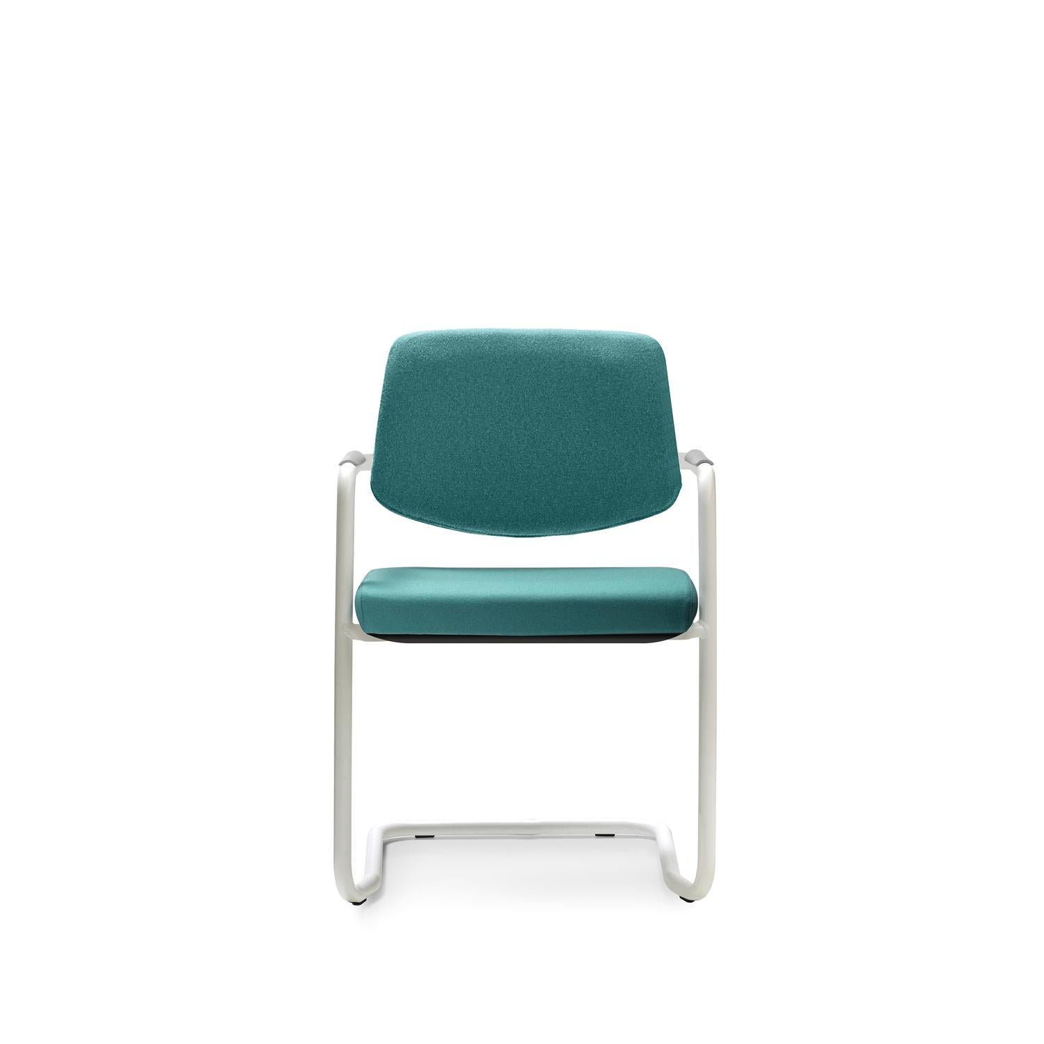 Contemporary Host Net Chair in Chromed Metal & Mesh by Quinti Sedute For Sale