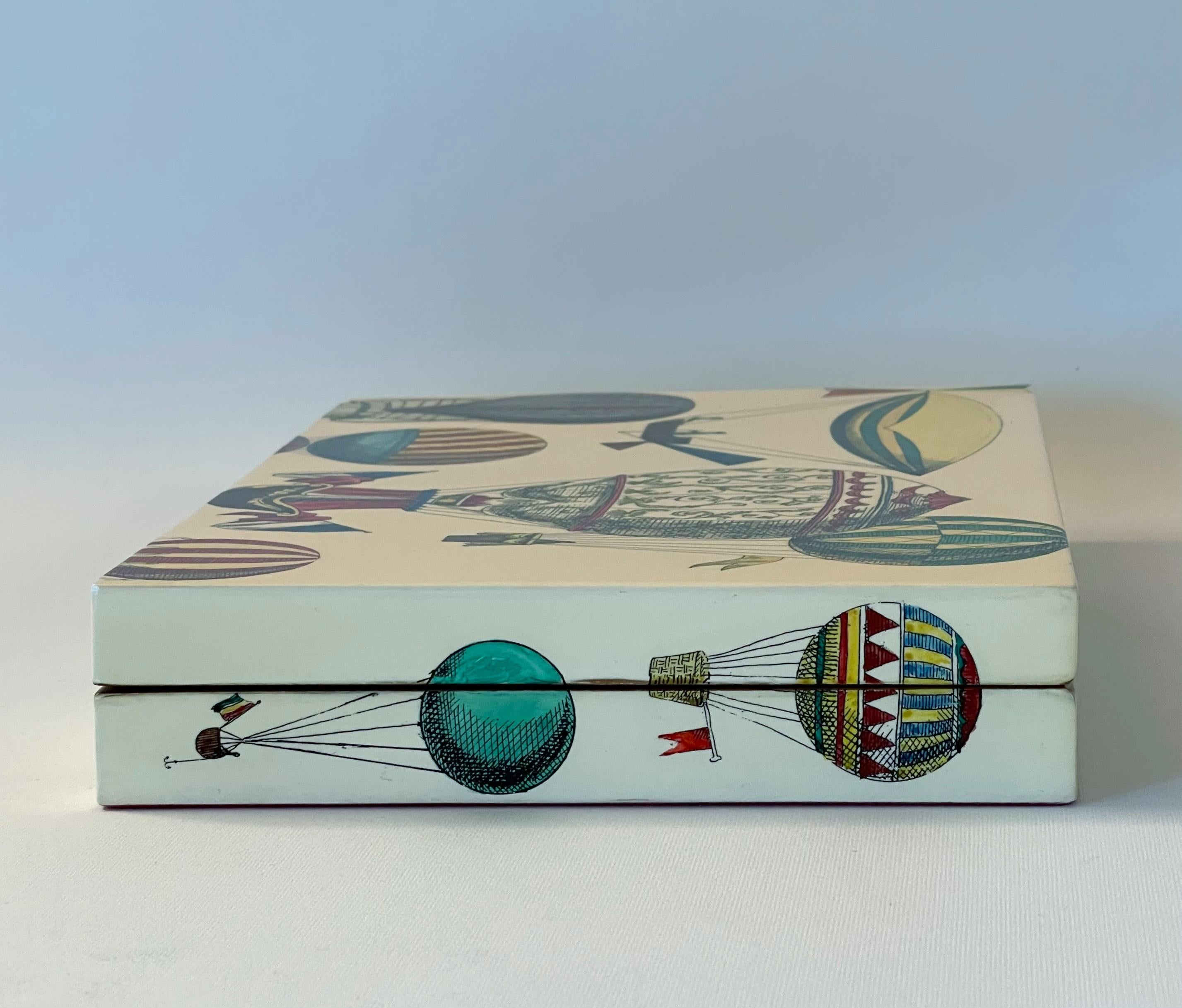 Hot Air Balloon Box by Fornasetti In Good Condition In Los Angeles, CA