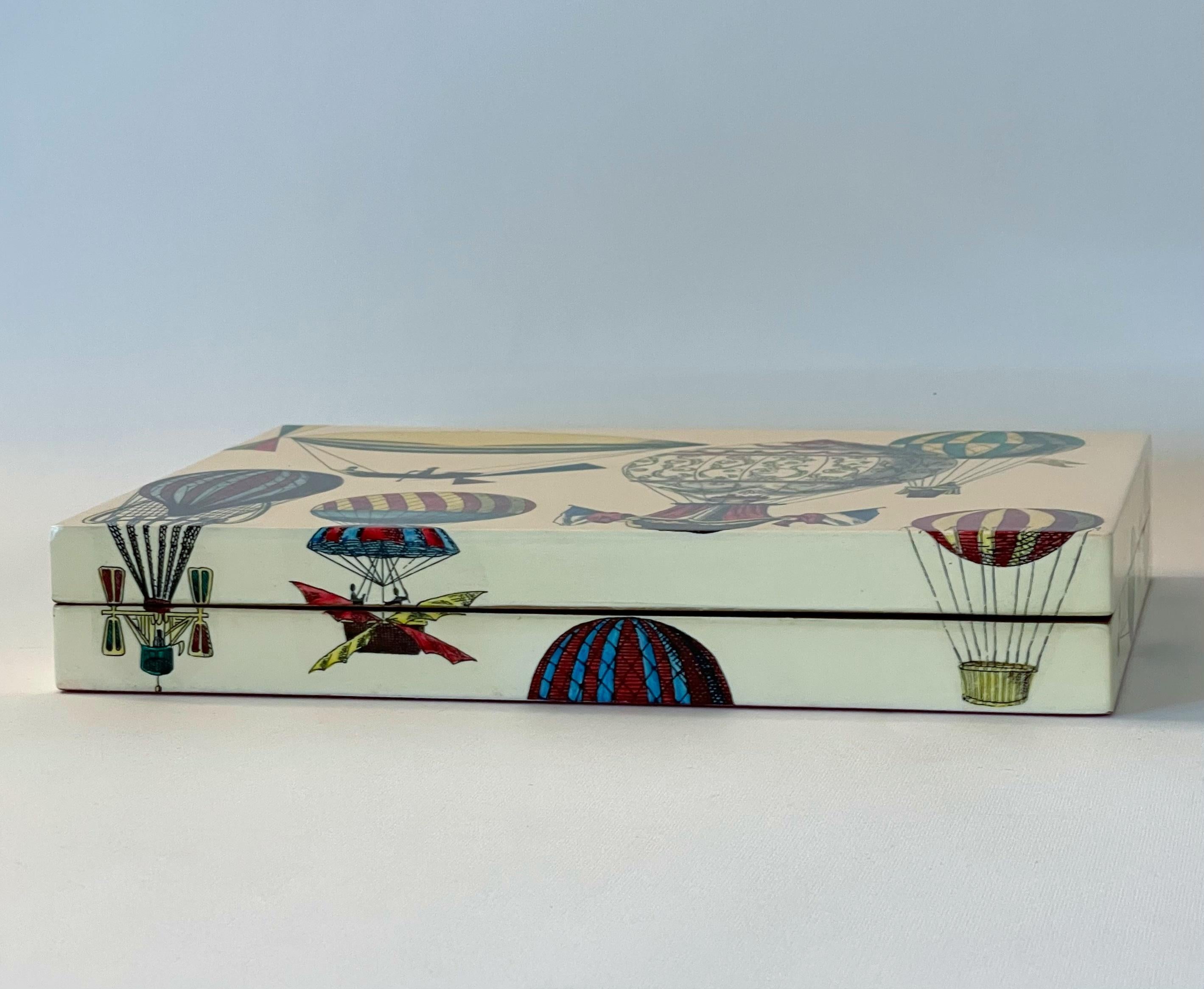20th Century Hot Air Balloon Box by Fornasetti