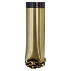 Hot Brass Medium Vase by Dal Furlo