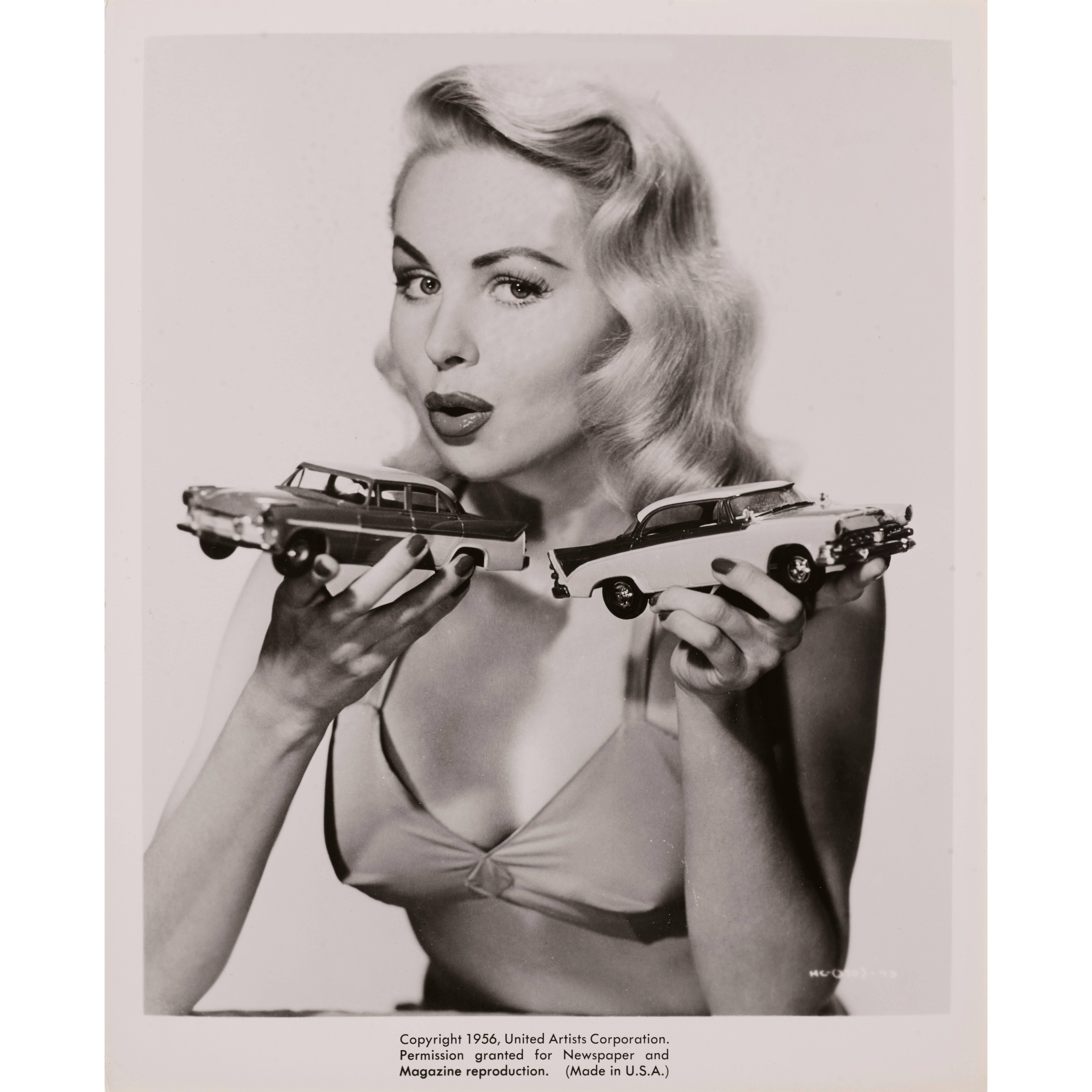 "Hot Car Pin-Up" Photograph For Sale