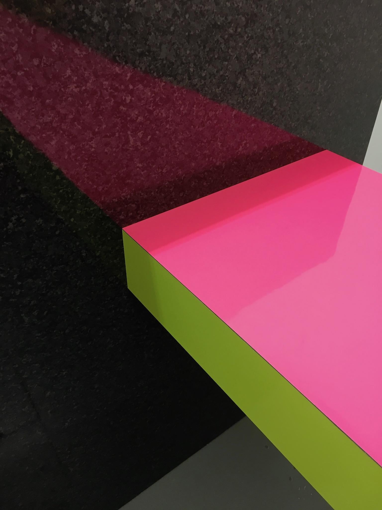 Hot Desk 2, Berlin, by Russell Bamber, 2018, Colored Laminate on Ply Structure For Sale 8