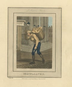Hot Loaves, St. Martin's Church, Cries of London, 1804
