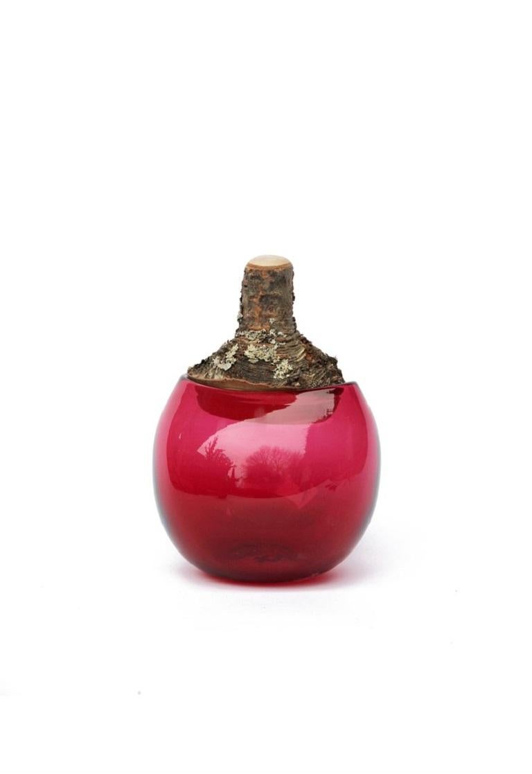 Organic Modern Hot Pink Branch Bowl II, Pia Wüstenberg For Sale