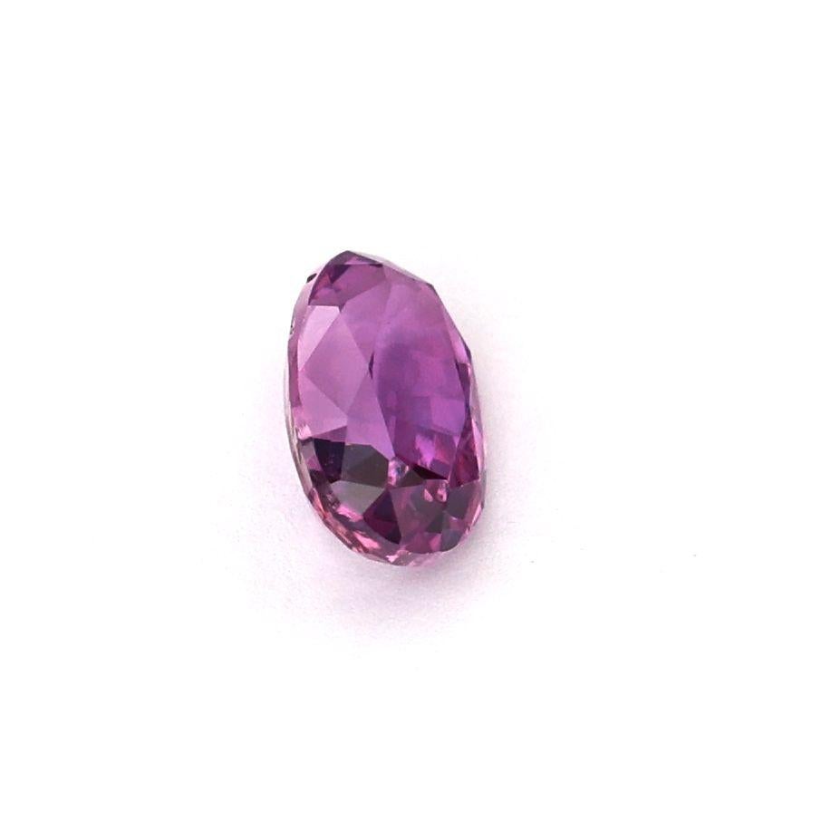 Hot Pink sapphire 0.50 Carats unheated For Sale 3