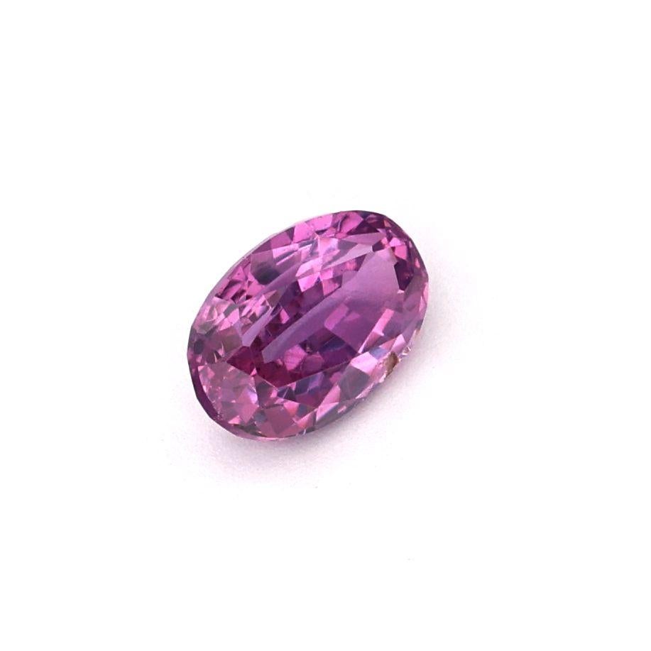 Hot Pink sapphire 0.50 Carats unheated For Sale 4
