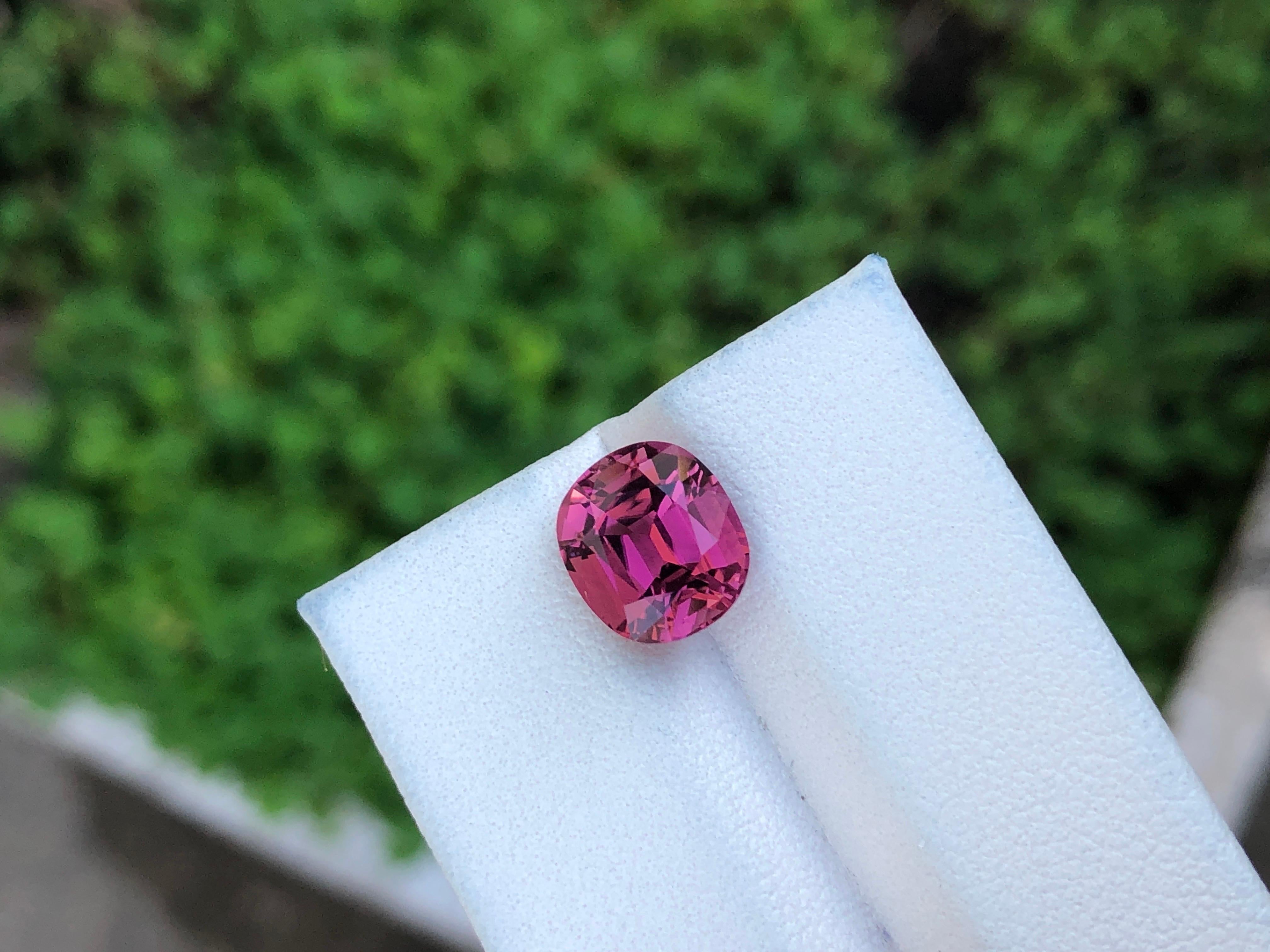 Women's or Men's Hot Pink Tourmaline  For Sale