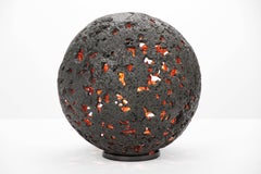 Hot Planet Table Lamp in Cast Bronze by Christopher Kreiling