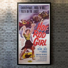 Hot Rod Girl, Unframed Poster, 1956