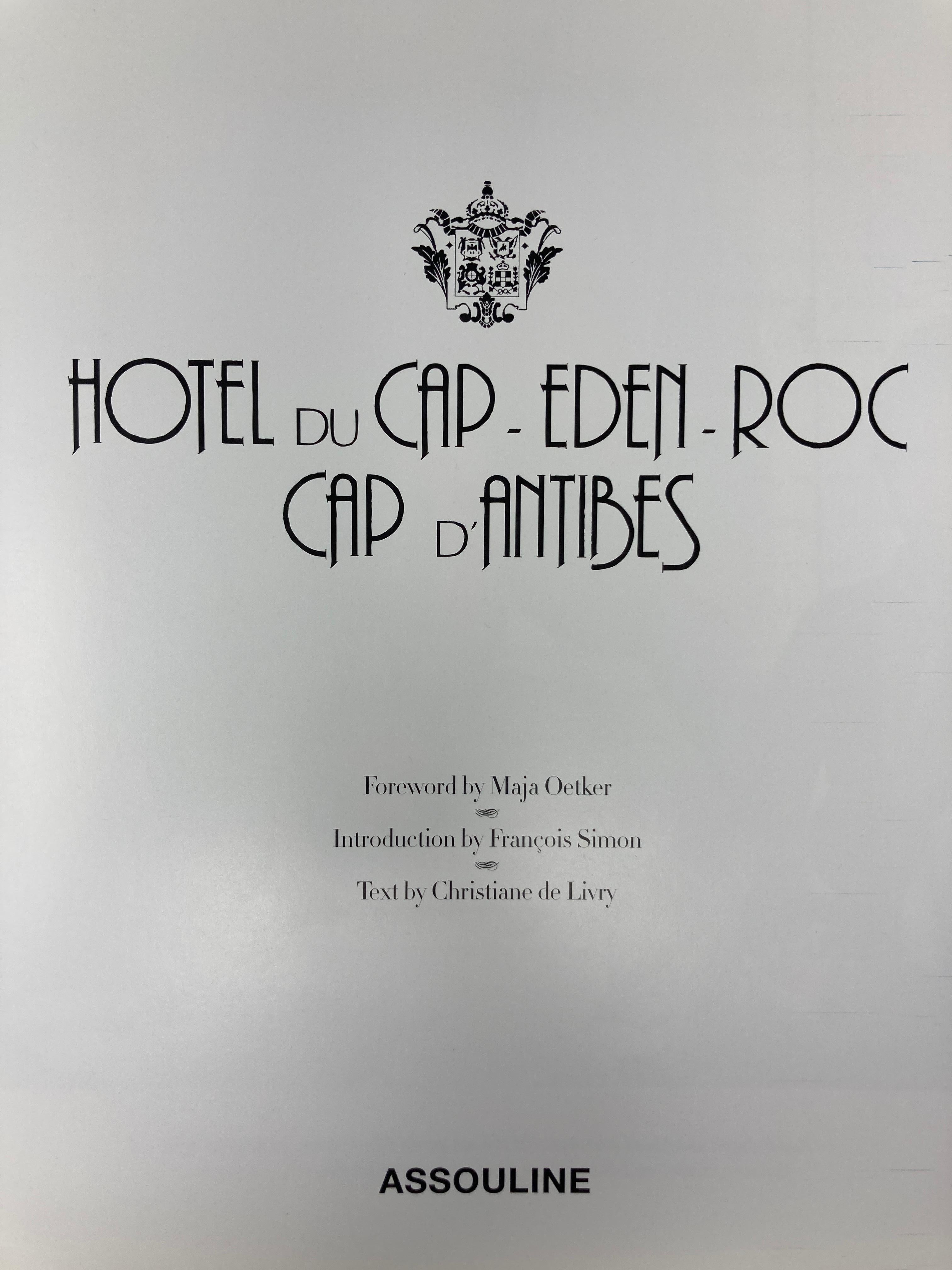 French Provincial Hotel Du Cap-Eden-Roc Cap d' Antibes Hardcover Book Assouline