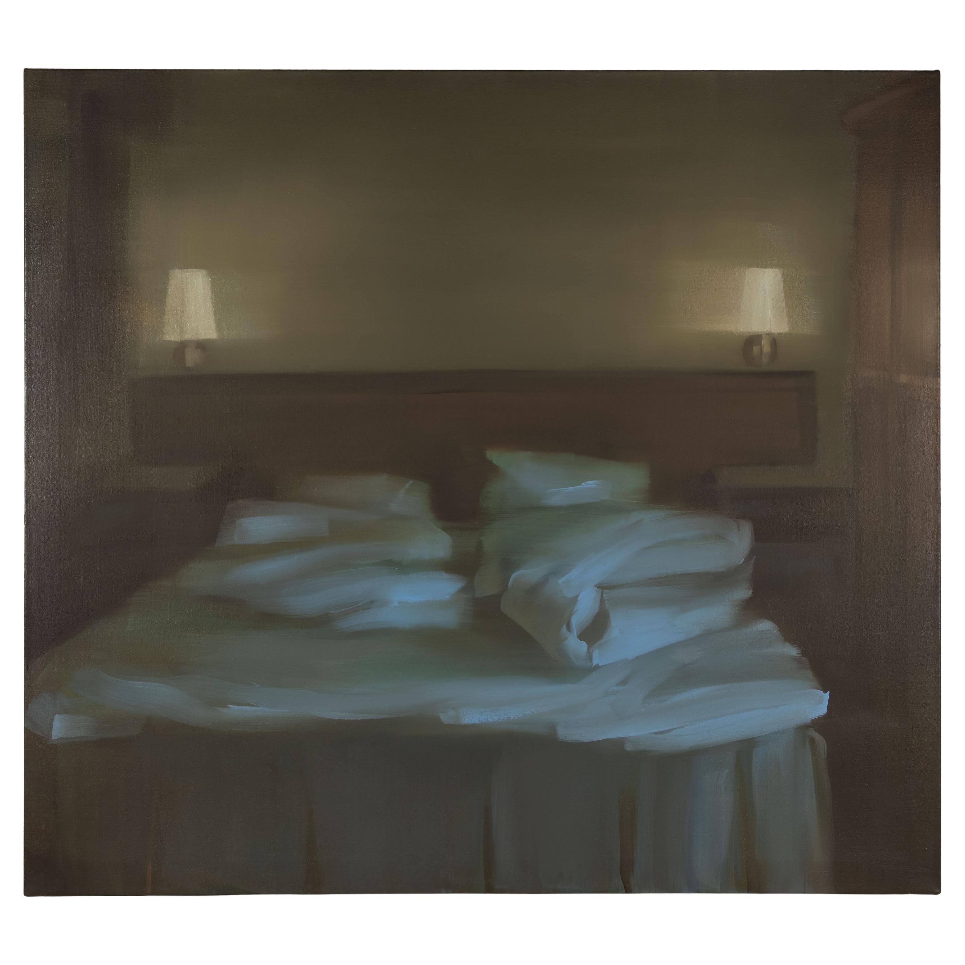 "Hotel", de la série Hotel, huile sur toile, Tiina Heiska, Finlande, 2005 en vente