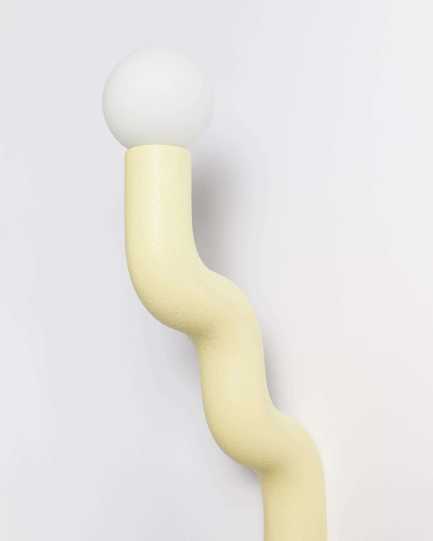 Hotel Light 07 Sculptural Sand and Nylon Wall Light by Hot Wire Extensions For Sale 6