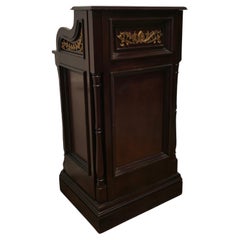 Antique Hotel Restaurant Reception Hostess Greeting Station, Greeter   