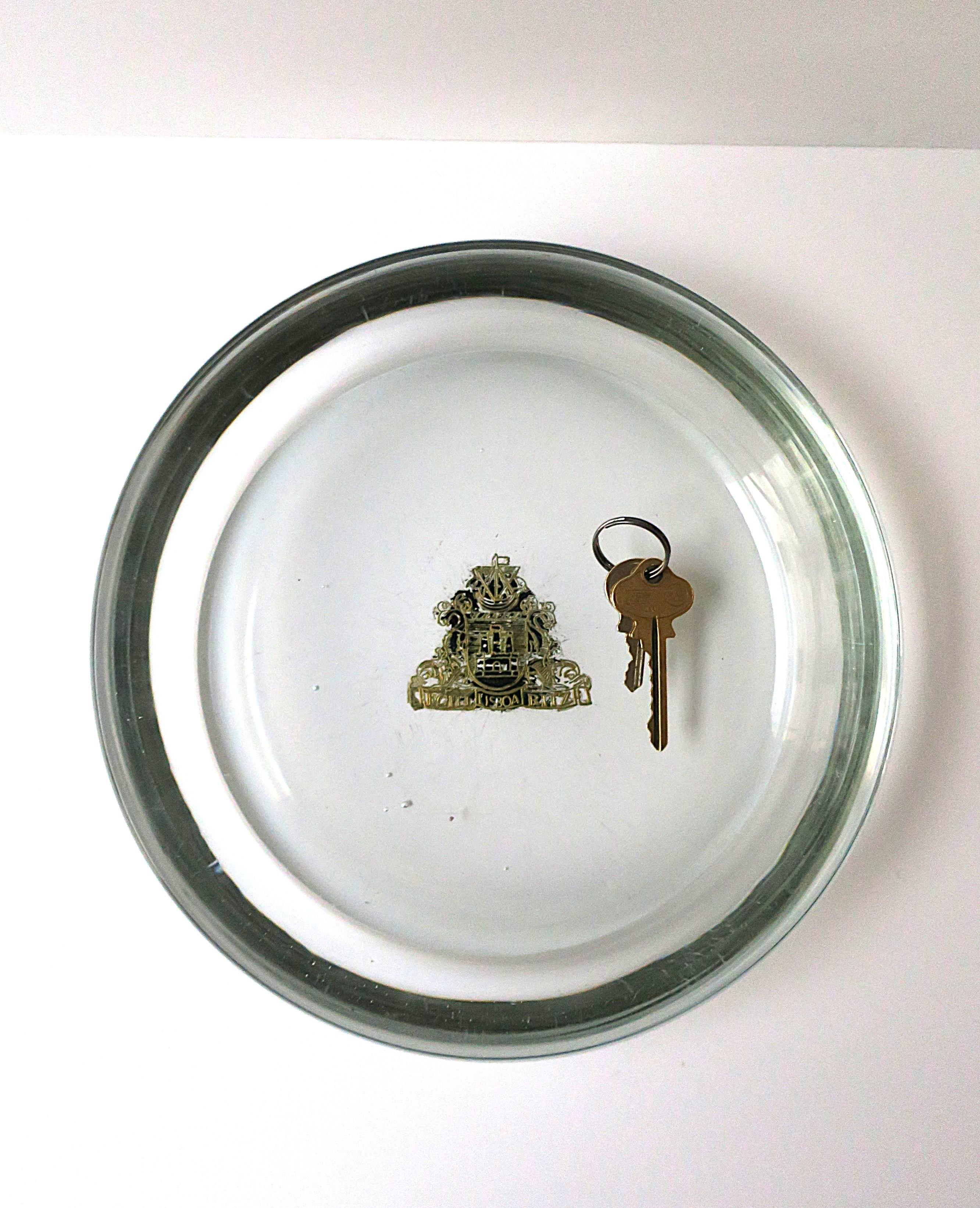 Hotel Ritz Lisboa Catchall Cristal Vide-Poche, Grande en venta 4