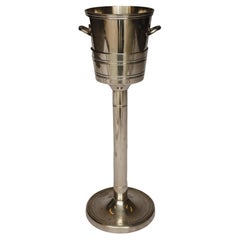 Hotel Silver Champagne Bucket with Stand
