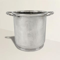 Hotel Silver Champagne Ice Bucket from the Ritz Carlton