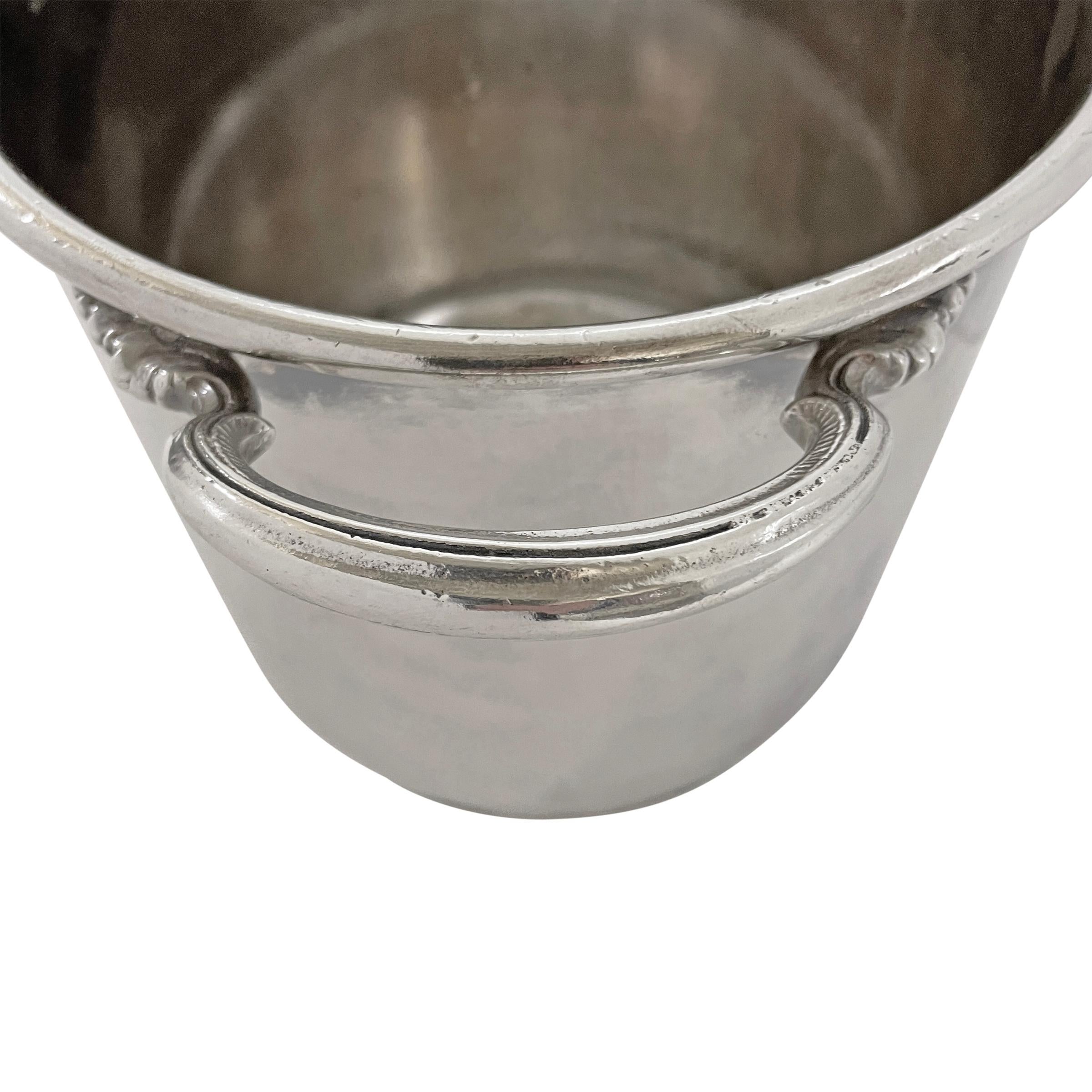 Mid-20th Century Hotel Silver Champagne Ice Bucket from the Ritz Carlton