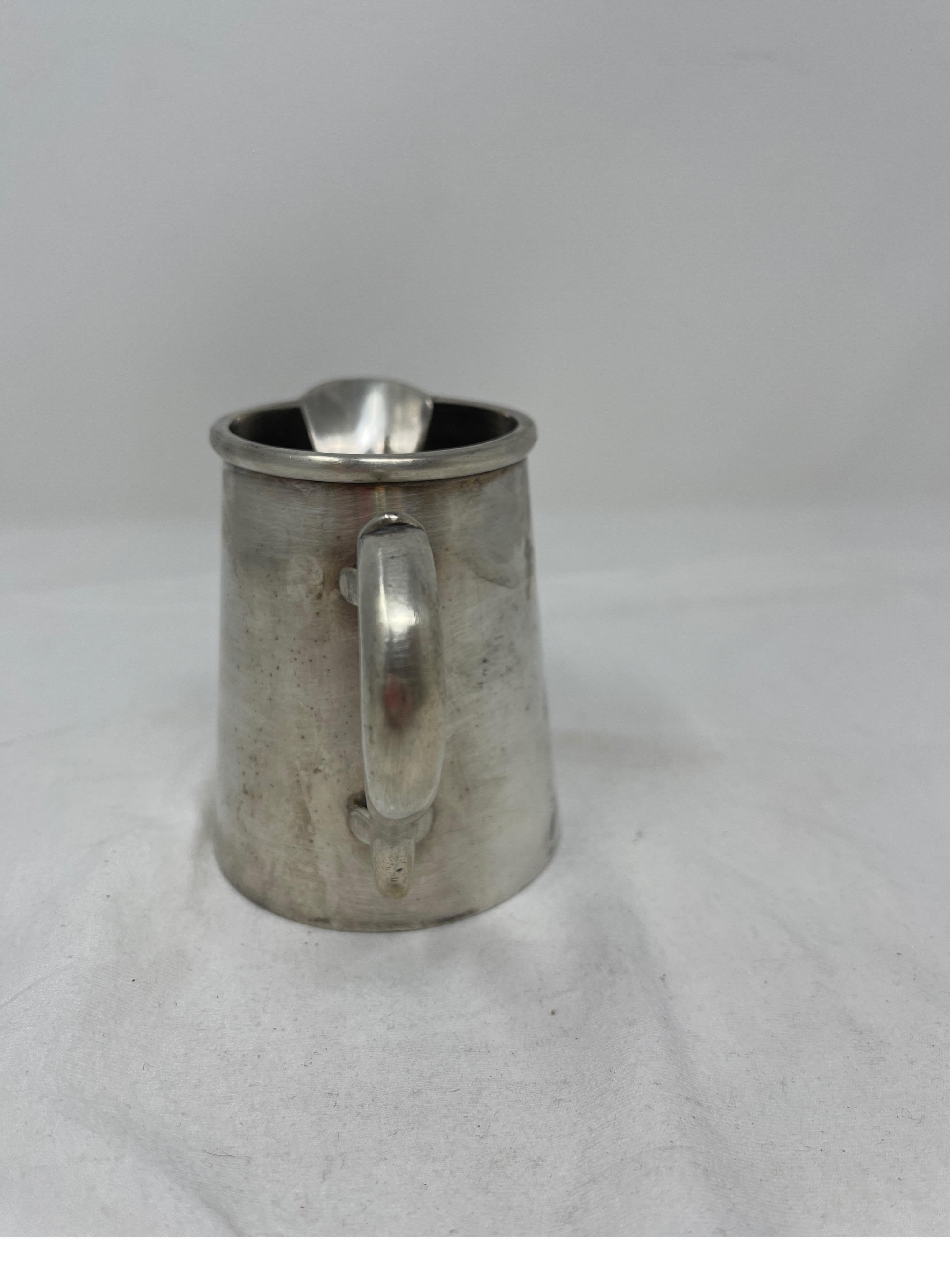 French Hotel Silver Creamer For Sale