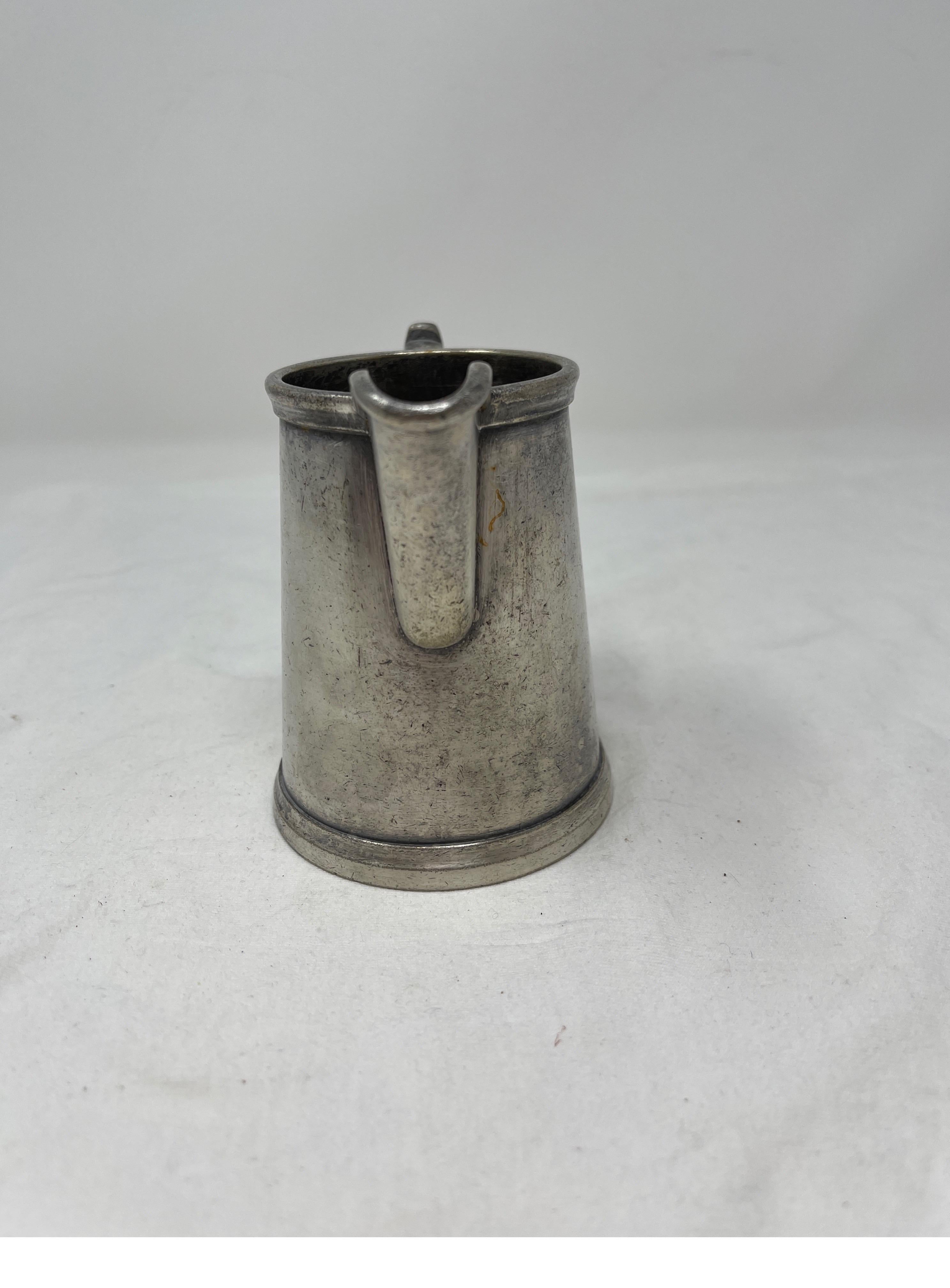 Hotel Silver Creamer In Good Condition For Sale In Houston, TX