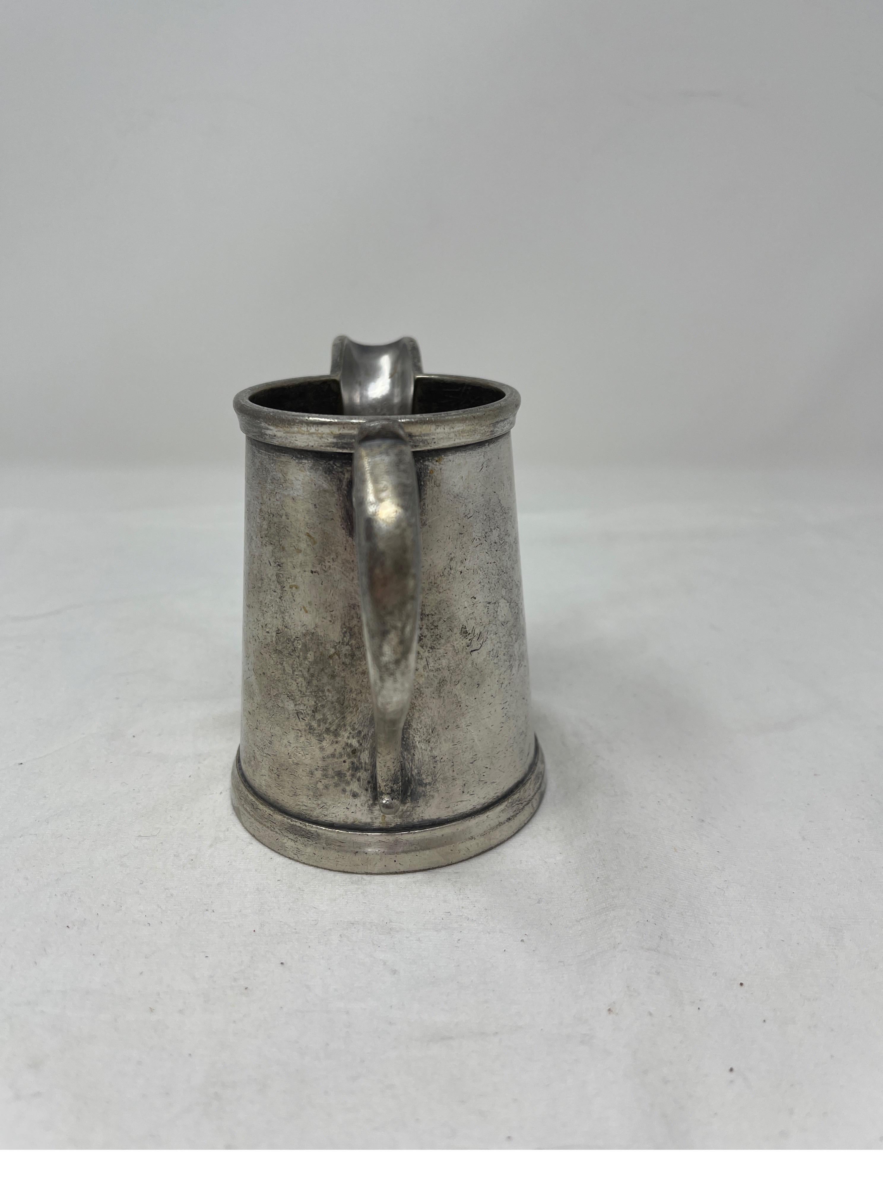 19th Century Hotel Silver Creamer For Sale