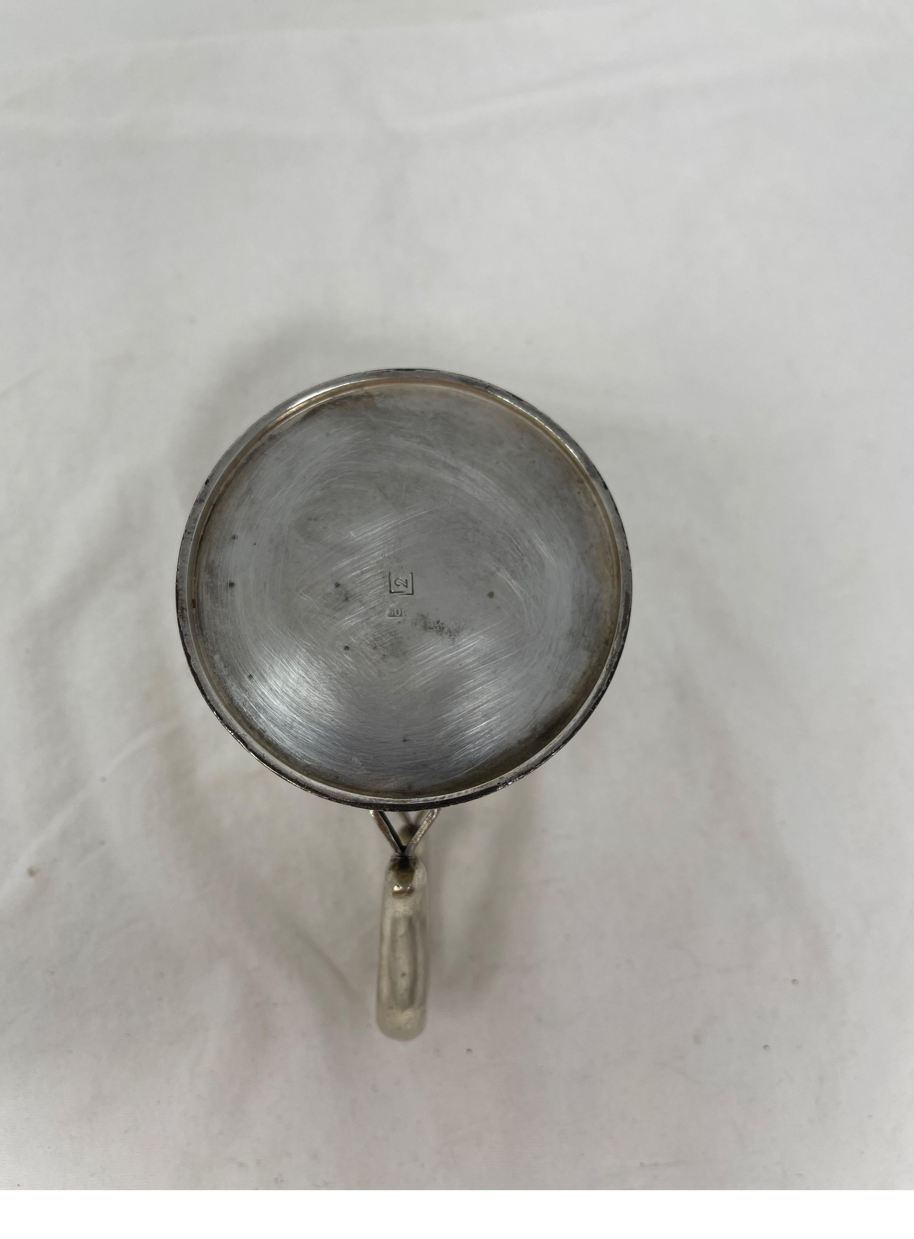 19th Century Hotel Silver Creamer For Sale