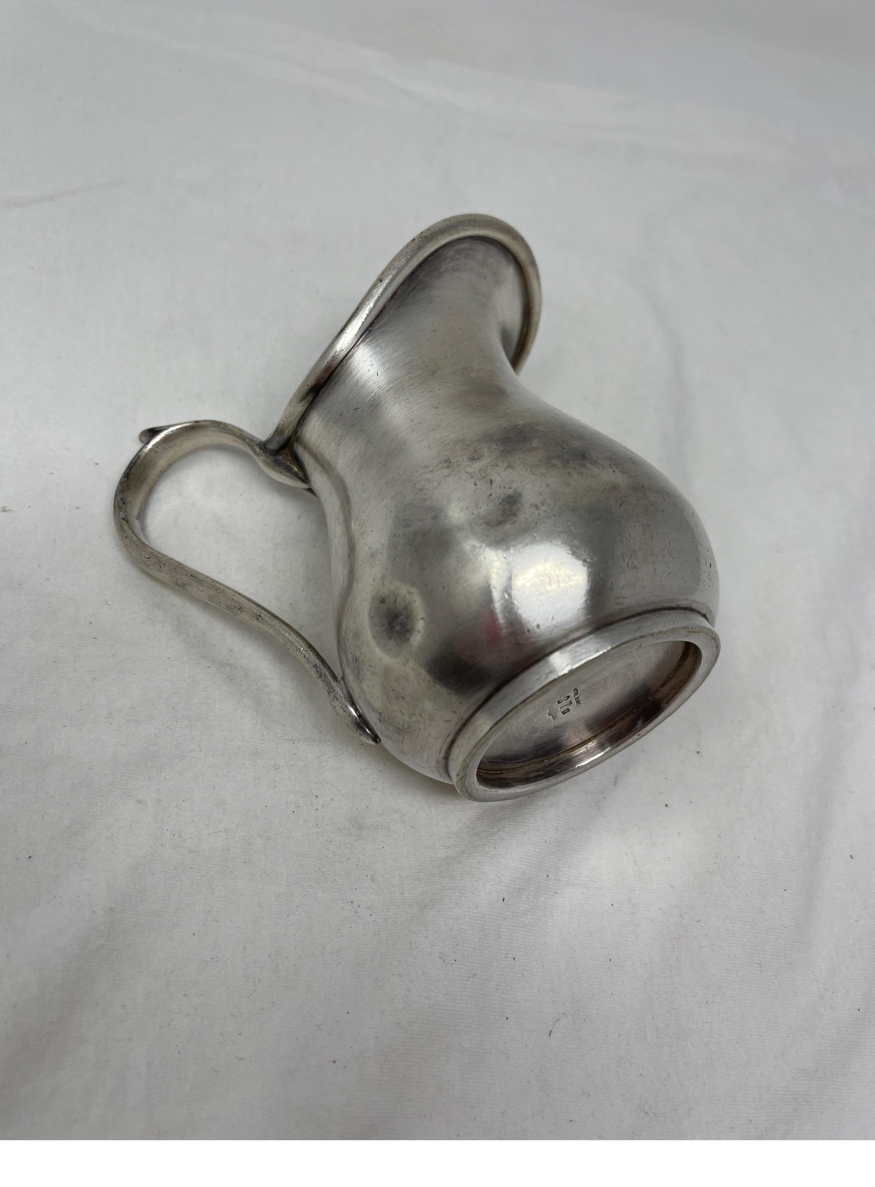 Plaqué argent Hôtel Silver Creamer en vente