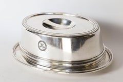 Hotel Silver Food Dome and Platter Hotel Lorraine