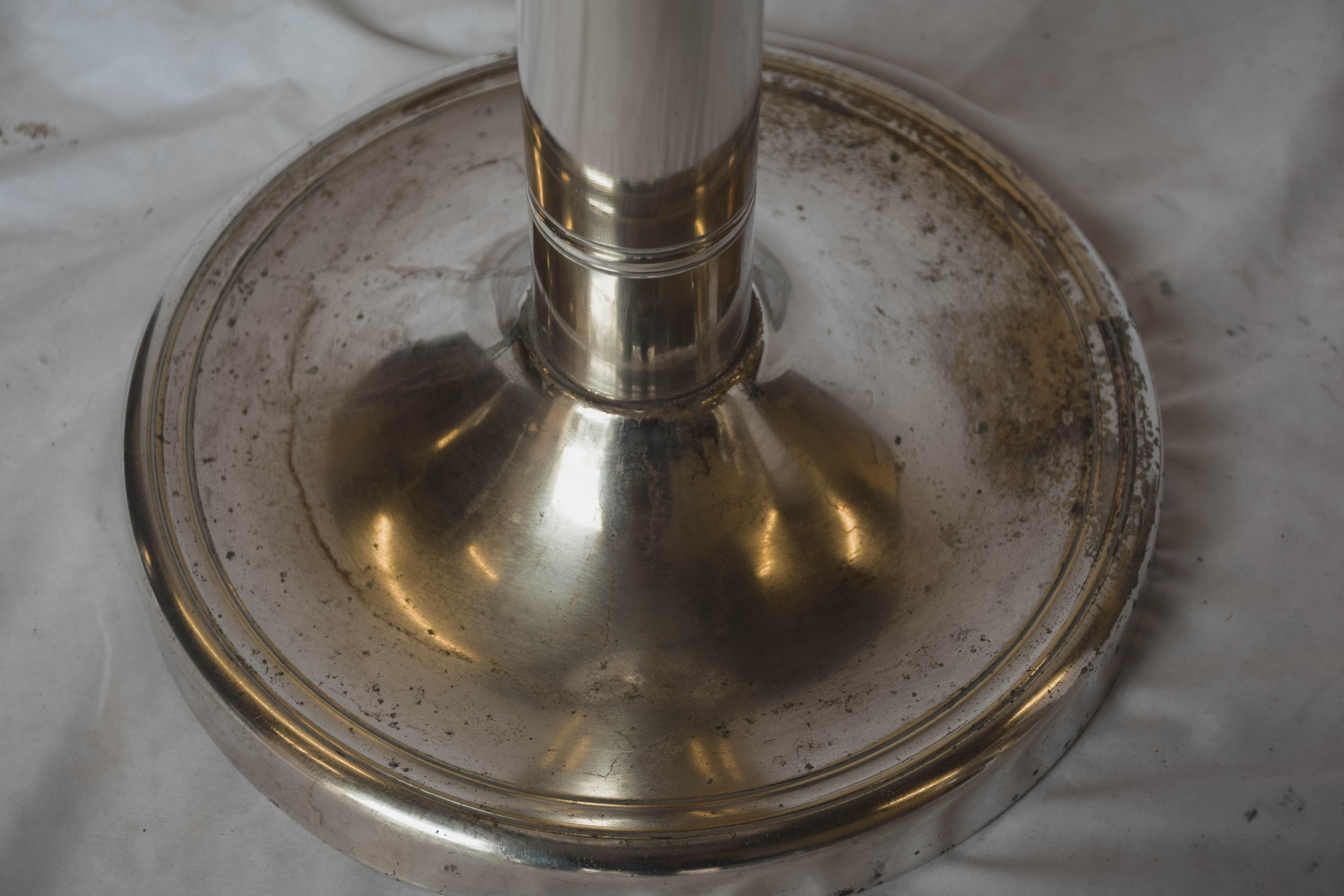 Hotel Silver French Champagne Bucket with Stand 1
