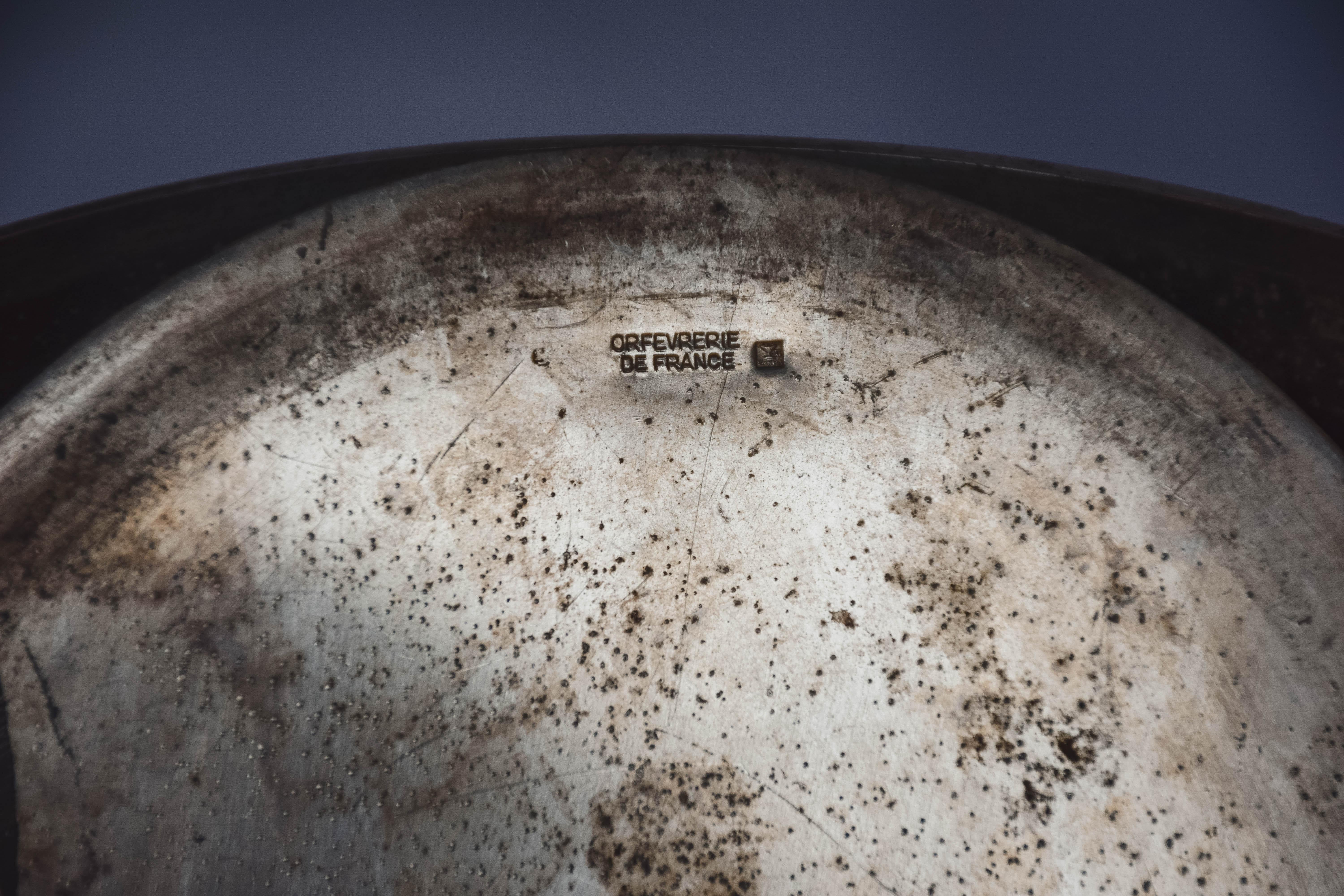 Hotel Silver French Champagne Bucket with Stand 2