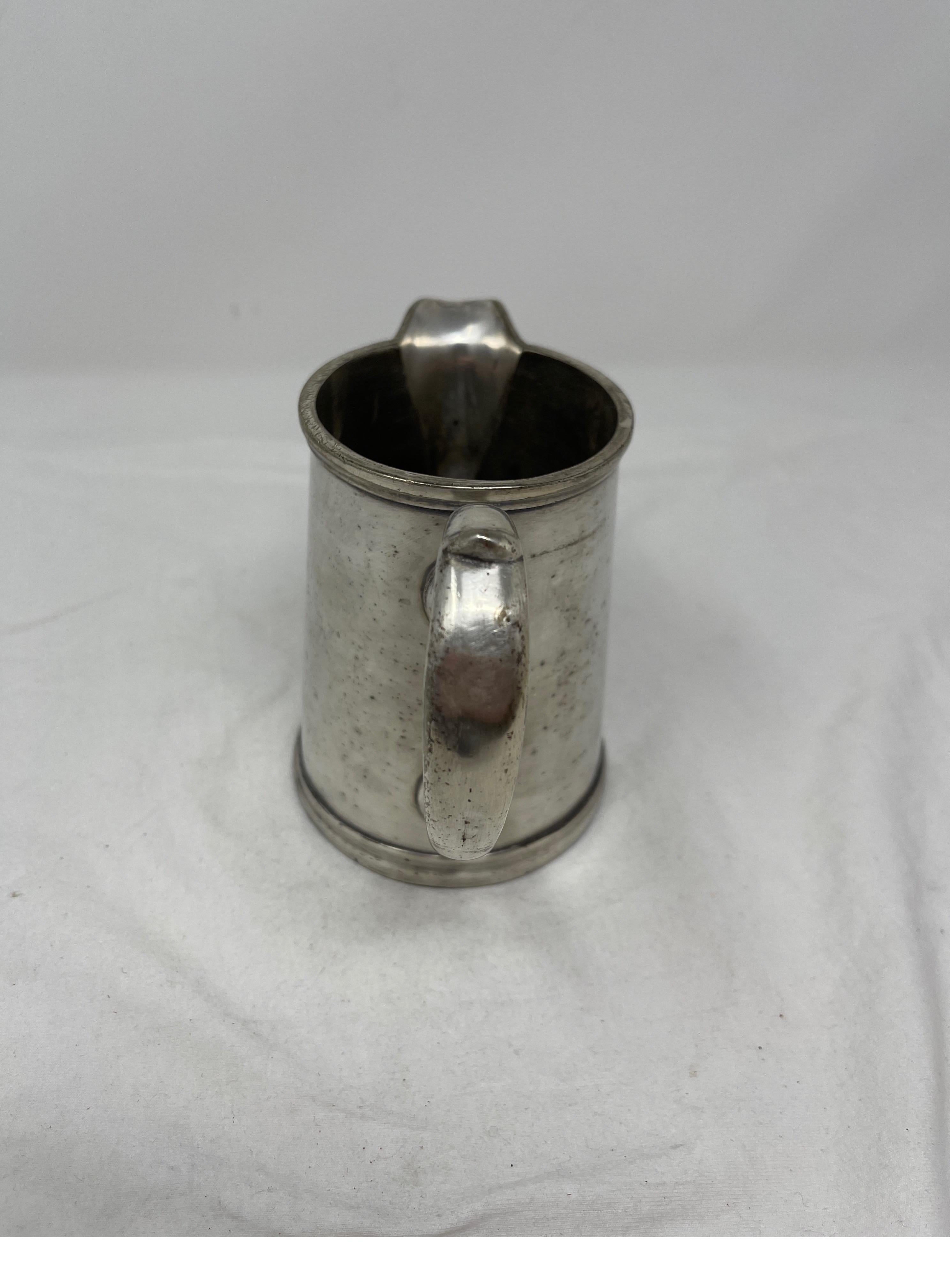 Hotel Silver Pitcher 19th Century  In Good Condition For Sale In Houston, TX