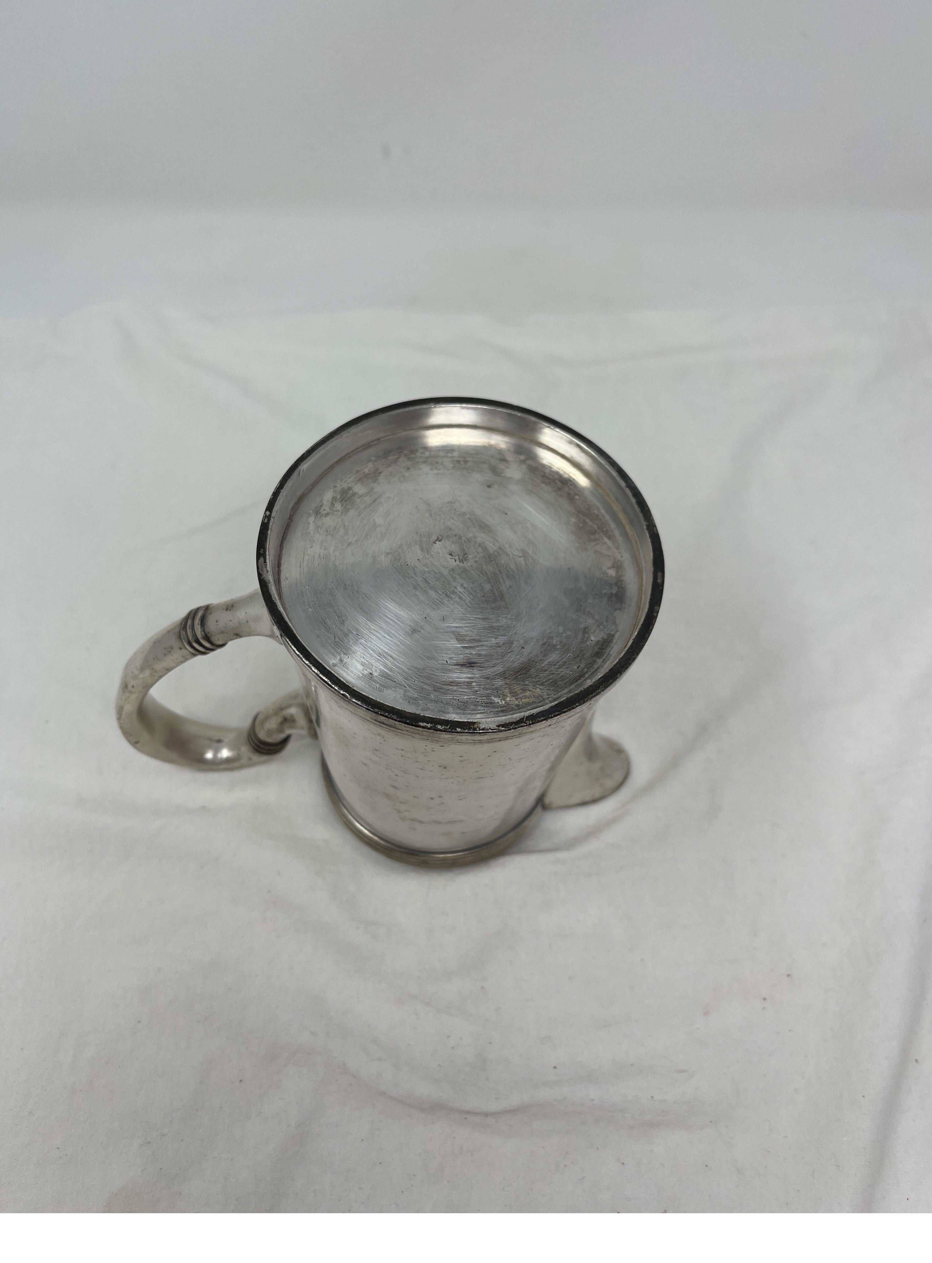 Hotel Silver Pitcher 19th Century 3