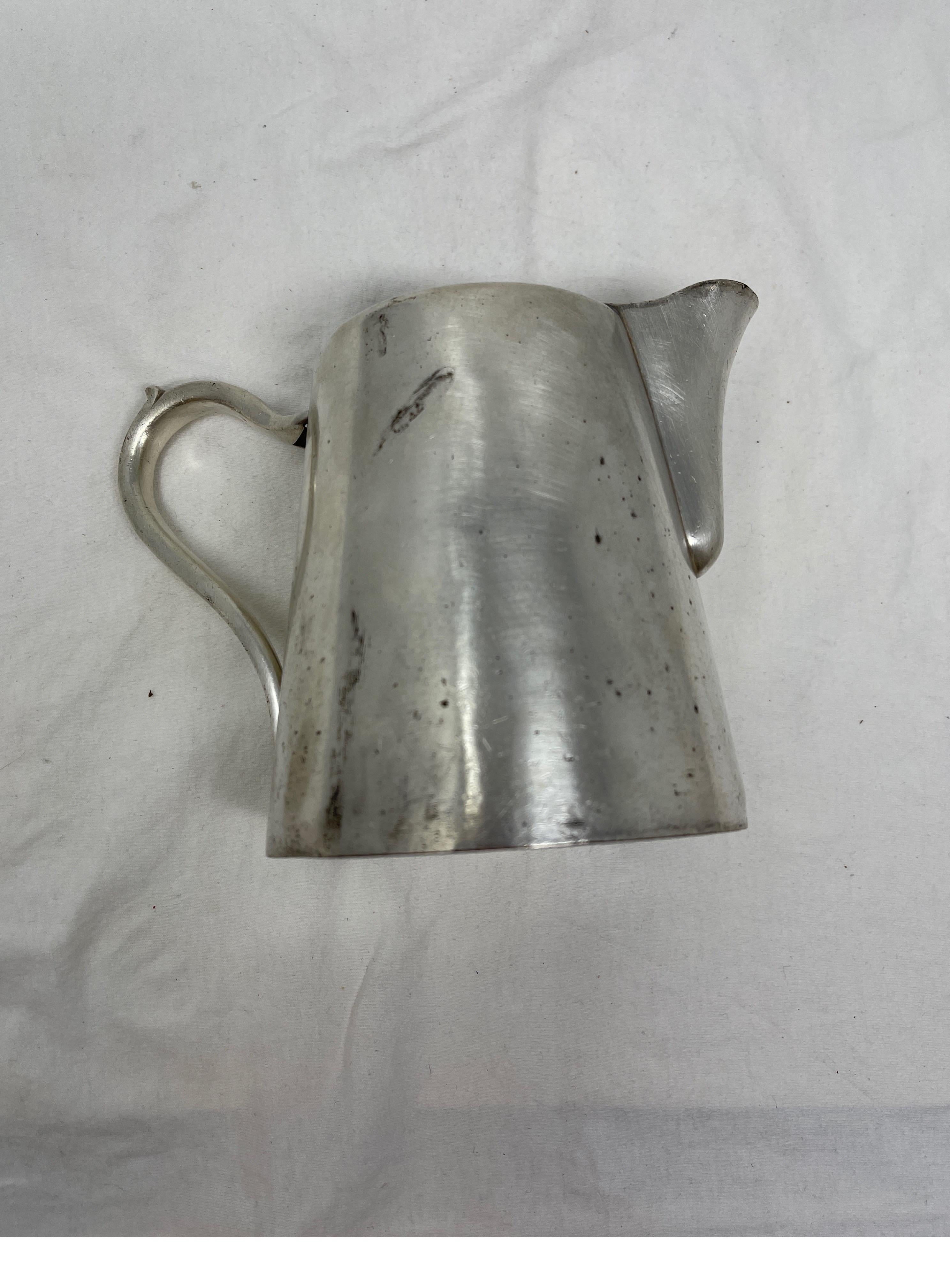 Hotel Silver Pitcher 1