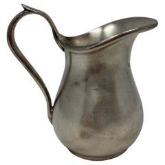 Antique Hotel Silver Creamer